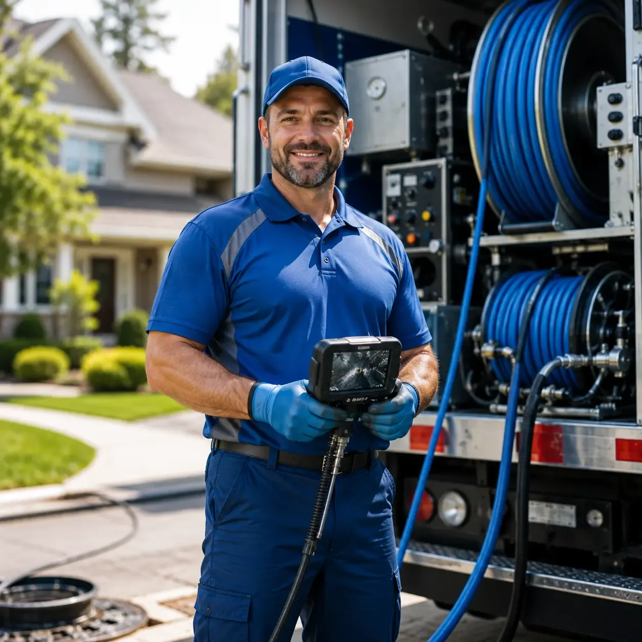 Local outdoor drain cleaning specialists in Galliano, LA